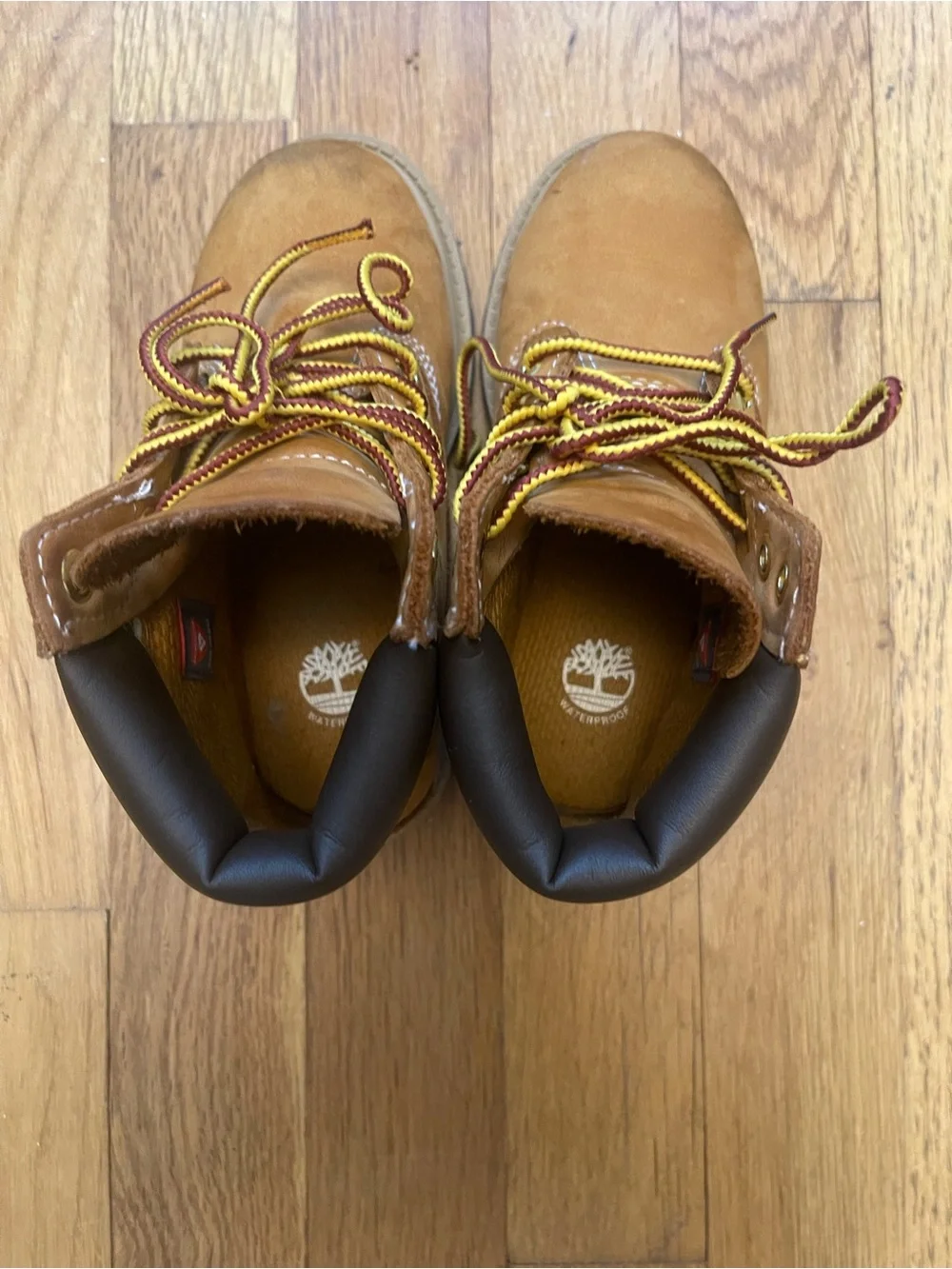Timberland Kids Wheat Nubuck Boots